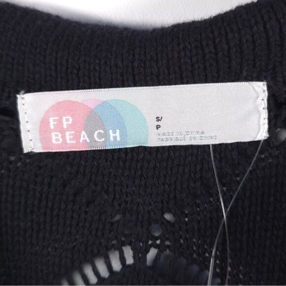 NWT FREE PEOPLE Islamorada Beach Knit Crochet Maxi Dress Coverup OB1496247 SMALL - Picture 9 of 16